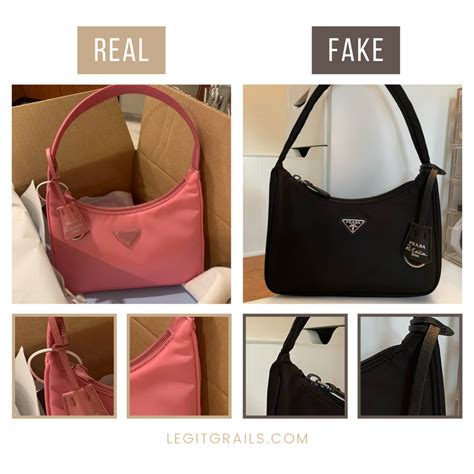 how to recognize a fake prada bag|is my prada bag real.